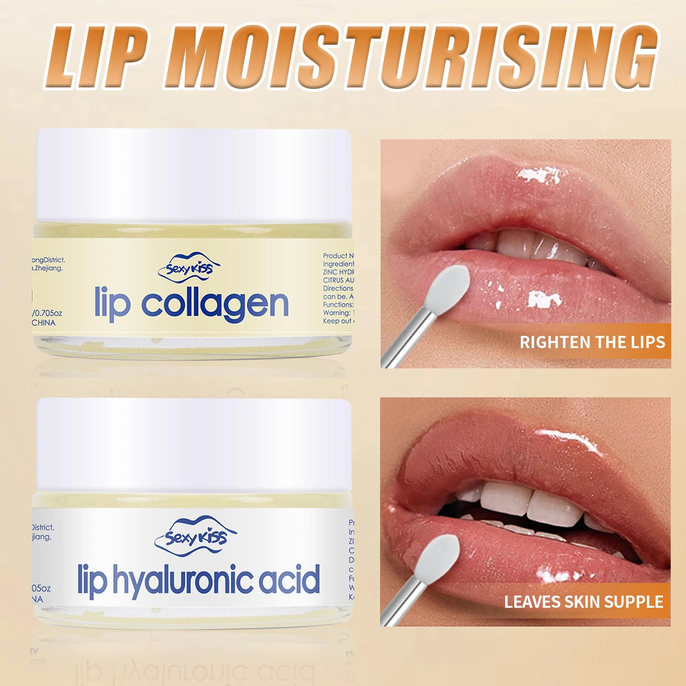HydraLips™ – Overnight Collagen & Hyaluronic Lip Mask