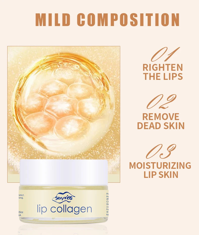 HydraLips™ – Overnight Collagen & Hyaluronic Lip Mask