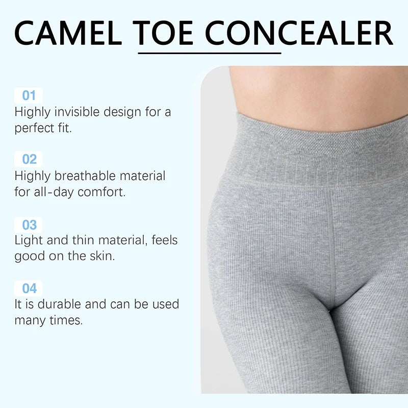 Camel Toe Concealer™ – Invisible Silicone Pads for Leggings | Confidence & Comfort Anytime