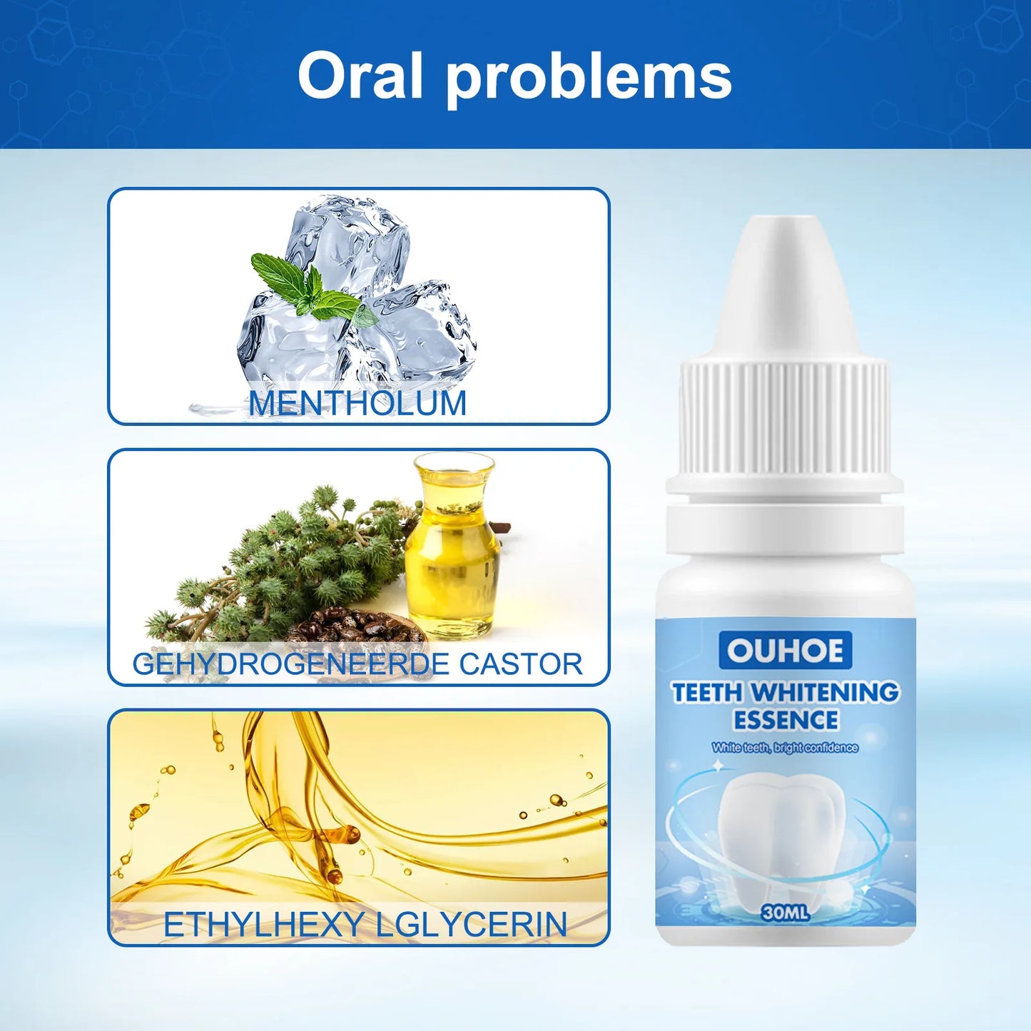 Oh My God! Yellow Teeth No More – Fast Whitening Essence for a Bright Smile