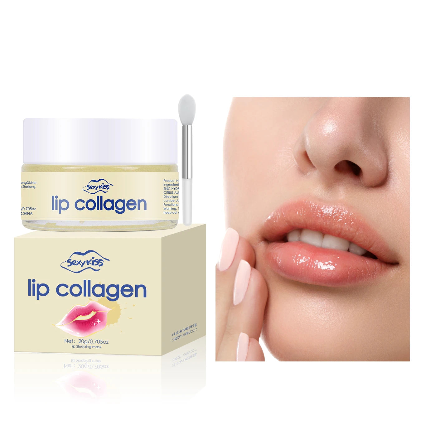 HydraLips™ – Overnight Collagen & Hyaluronic Lip Mask