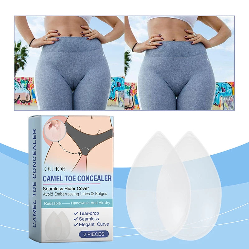 Camel Toe Concealer™ – Invisible Silicone Pads for Leggings | Confidence & Comfort Anytime