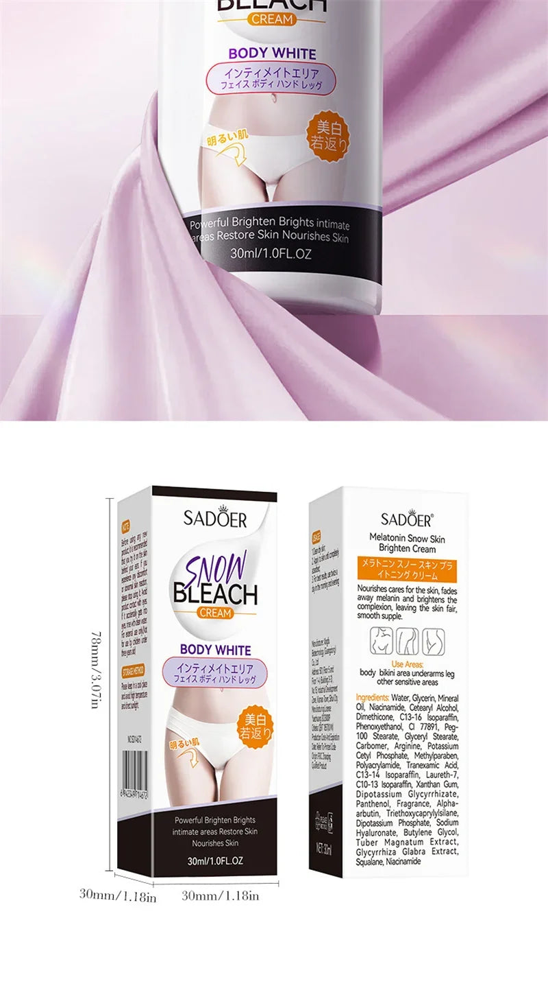 Feeling Embarrassed by Dark Spots? – Discover the Intimate Whitening Cream for Confidence & Radiant Skin