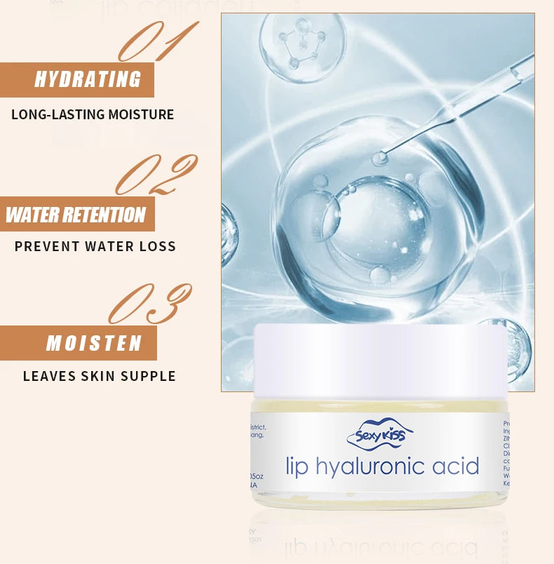 HydraLips™ – Overnight Collagen & Hyaluronic Lip Mask